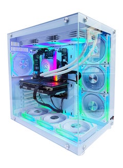 Setup Master Gaming PC With Intel i5-14400F Processor/NVIDIA GeForce RTX 5070 Graphics/16GB RAM DDR5/1TB  SSD/Windows 11 Pro/White White  - Image 1