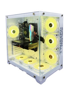 Setup Master Gaming Pc with Intel Core i5-14400F Processor, H610M-E D4 Motherboard, DDR4 16GB RAM RGB, 1TB M.2 SSD, NVIDIA GeForce RTX 4060 Graphics Card, 7 Fan Case White RGB Remote Control with Windows 11 Pro White  - Image 2