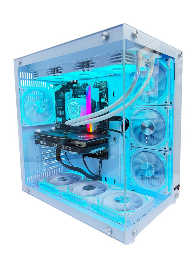 Setup Master Gaming PC With Intel i7-14700K Processor/32GB RAM DDR5/1TB SSD/NVIDIA GeForce RTX 5070Ti Graphics/Windows 11 Pro/ White - Image 4