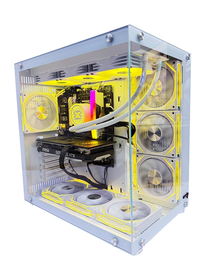 Setup Master Gaming PC With Intel i7-14700K Processor/32GB RAM DDR5/1TB SSD/NVIDIA GeForce RTX 5070Ti Graphics/Windows 11 Pro/ White - Image 2