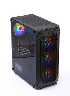 Setup Master Gaming Pc with Intel Core i5-12400F Processor, H610 Motherboard, DDR4 16GB RAM, 500 GB SSD, NVIDIA GeForce RTX 3050 Graphics Card, Windows 11 Pro Black  - Image 1