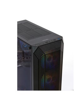 Setup Master Gaming Pc with Intel Core i5-12400F Processor, H610 Motherboard, DDR4 16GB RAM, 500 GB SSD, NVIDIA GeForce RTX 3050 Graphics Card, Windows 11 Pro Black  - Image 3