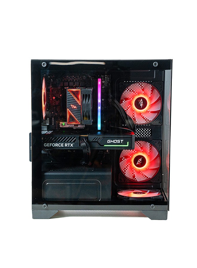 Setup Master Gaming Pc with Intel Core i5-12400F Processor/16GB RAM DDR4/500GB SSD/4GB NVIDIA GeForce RTX 3050 Graphics Card/Windows 11 Pro+ Keyboard+ Mouse+ USB Black - Image 3