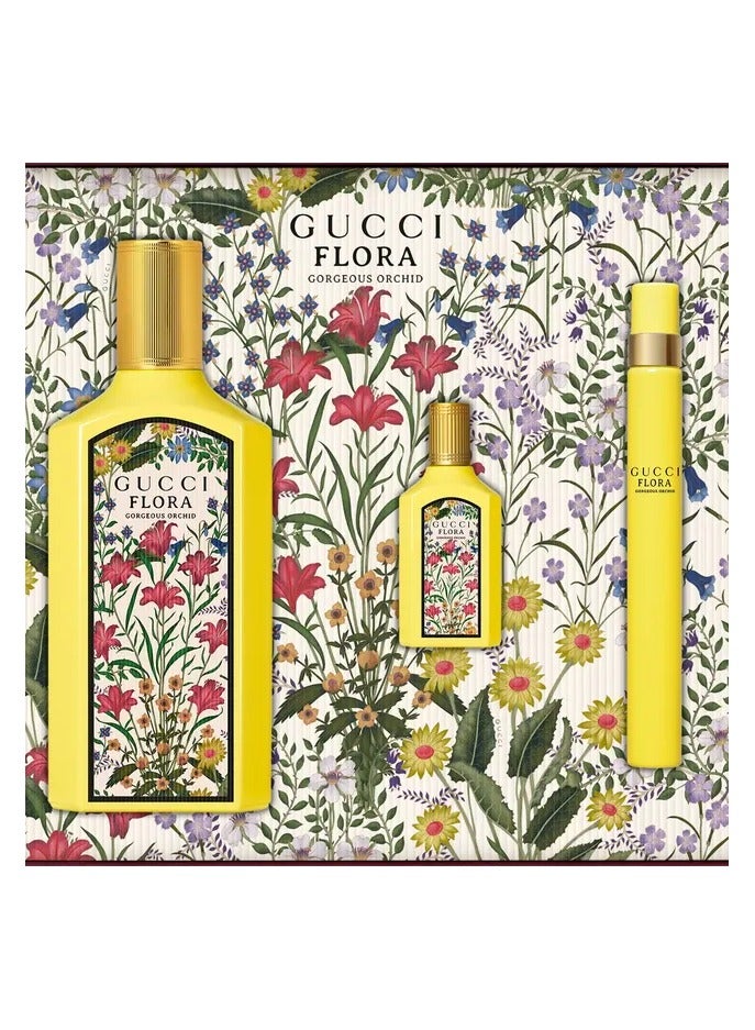 GUCCI Flora Gorgeous Orchid EDP Set 100ml  - Image 2