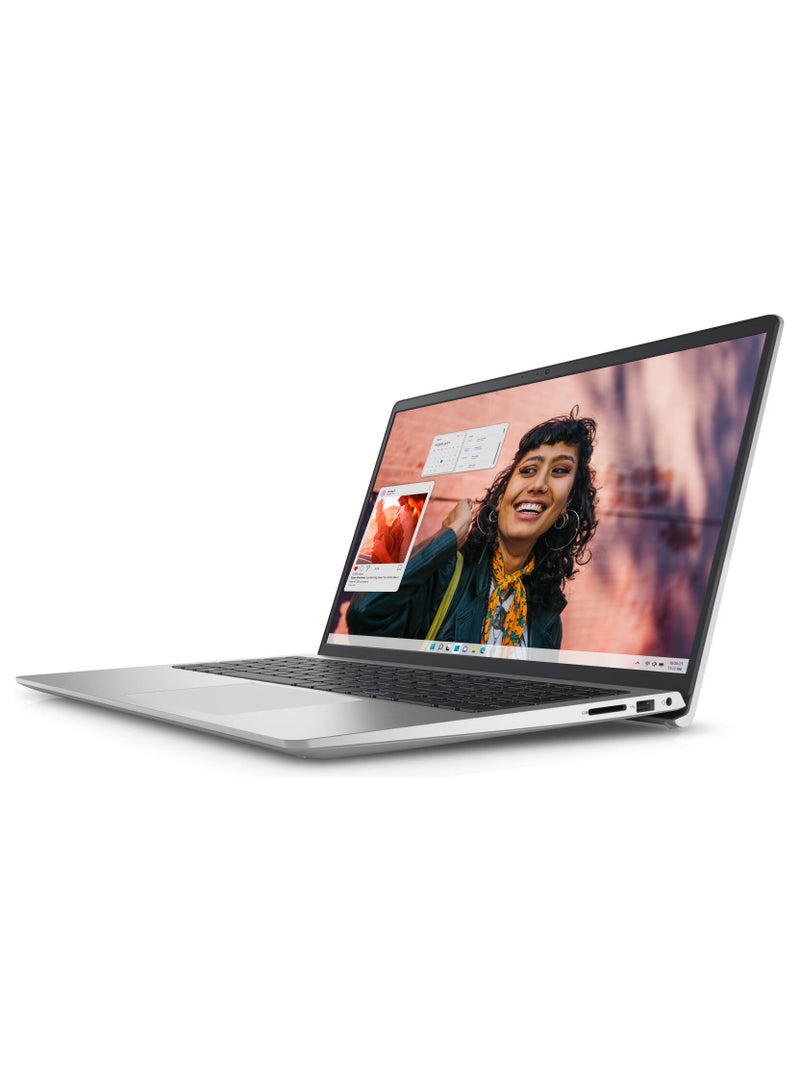 DELL - Inspiron 15 3530 Laptop, 15.6" FHD 120Hz Display, Intel Core i7-1355U, 16GB RAM, 1TB SSD, Intel Iris Xe Graphics, Windows 11 Pro 4FX7P English Platinum Silver - Image 1