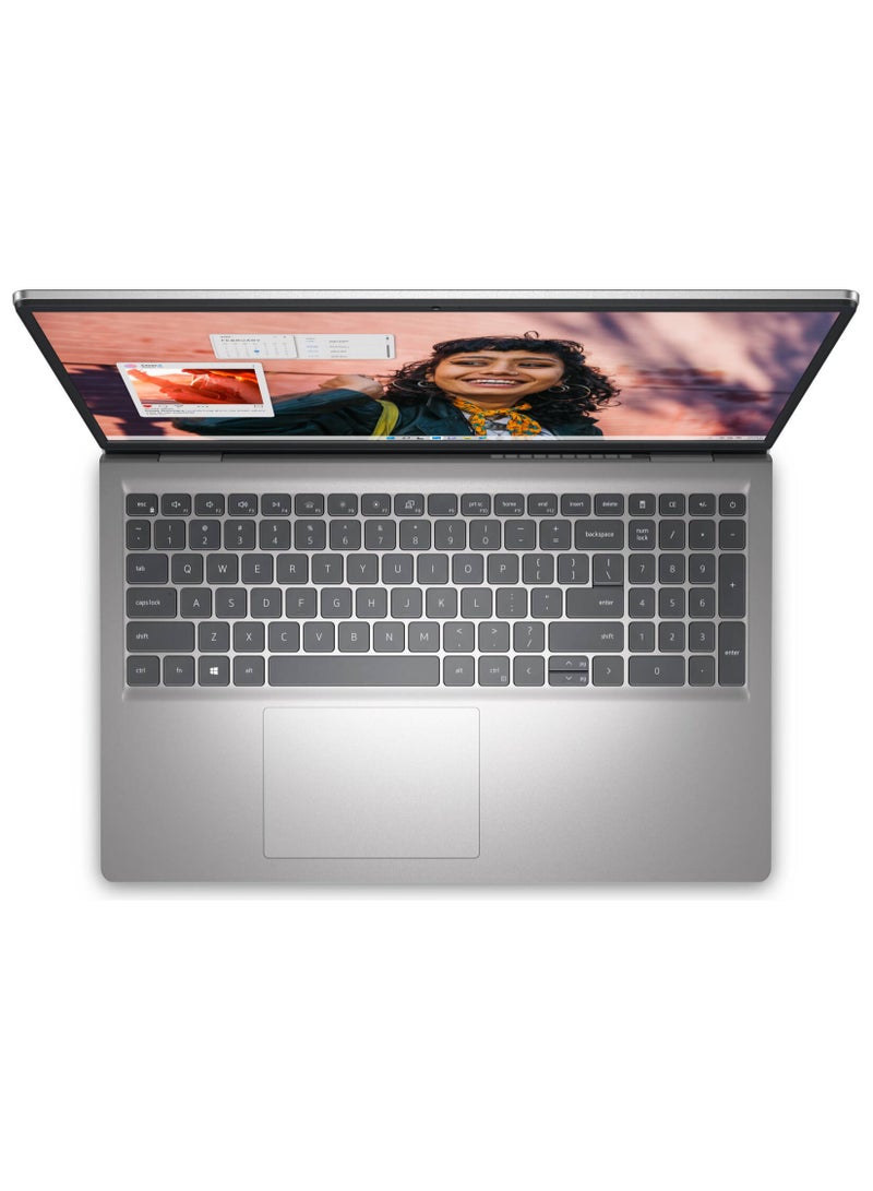 DELL - Inspiron 15 3530 Laptop, 15.6" FHD 120Hz Display, Intel Core i7-1355U, 16GB RAM, 1TB SSD, Intel Iris Xe Graphics, Windows 11 Pro 4FX7P English Platinum Silver - Image 1