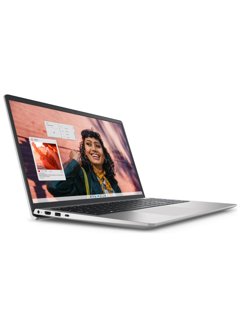 DELL - Inspiron 15 3530 Laptop, 15.6" FHD 120Hz Display, Intel Core i7-1355U, 16GB RAM, 1TB SSD, Intel Iris Xe Graphics, Windows 11 Pro 4FX7P English Platinum Silver - Image 1