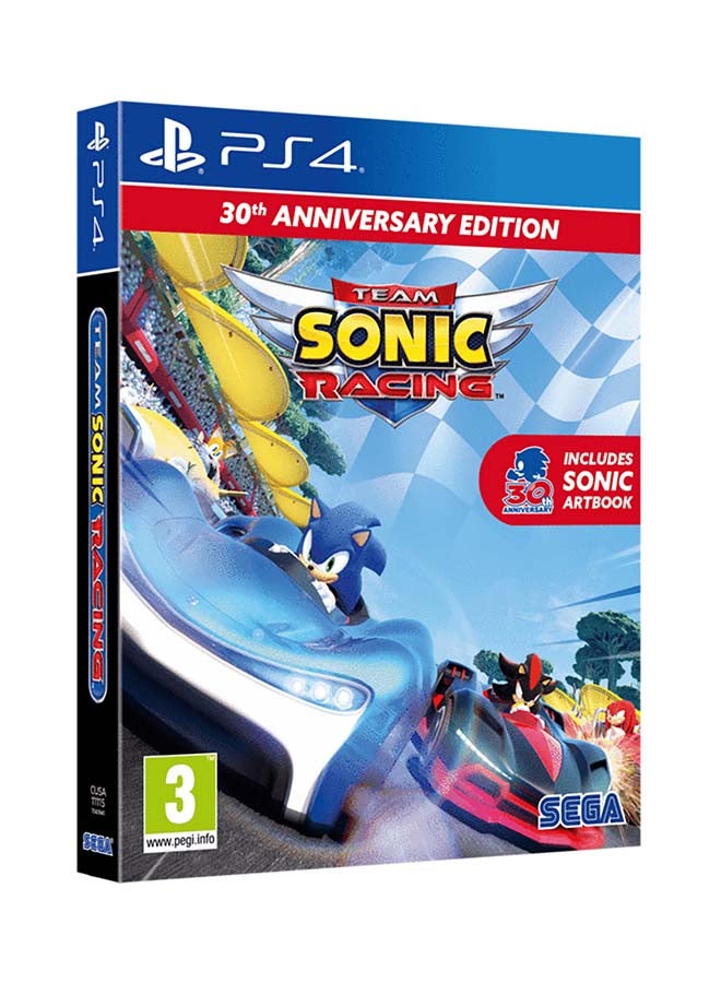 Sega Team Sonic Racing - 30th Anniversary Edition - PlayStation 4 (PS4) - Image 1