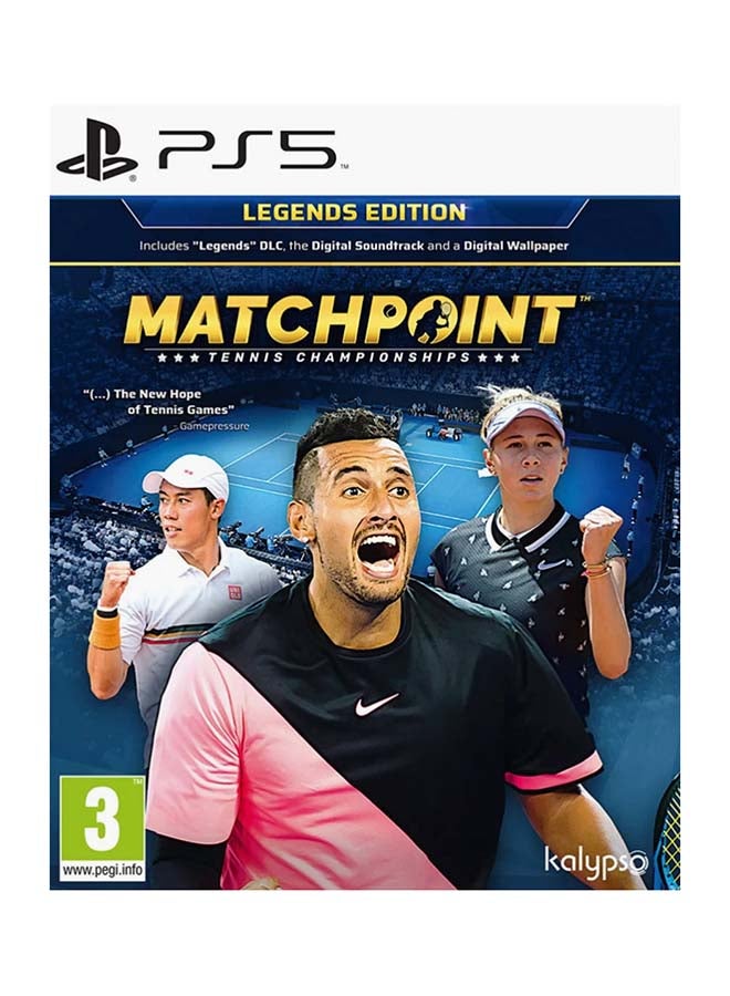 Koch Media - Matchpoint “ Tennis Championships: Legends Edition - PlayStation 5 (PS5) - Image 1