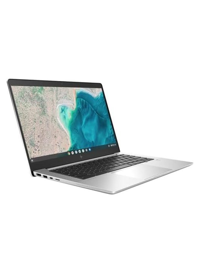 HP Renewed - Elite C640 G3 Chromebook Enterprise Laptop With 14-Inch Full HD Display,Intel Core i3-1215U/12th Gen/Dual Core/Intel Iris Xe Graphics/8GB RAM/256GB SSD/Chrome OS English Silver  - Image 3