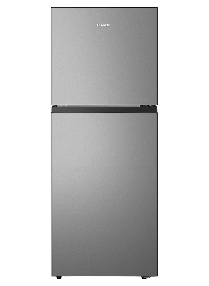 Hisense Gross 265L/Net 203L Top Mount Refrigerator Fridge RT3N264NAI, Deodorizing Filter, 2L Bottle Balcony, Total No Frost, One Line Handle Design, Inverter RT3N264NAI Silver - Image 1