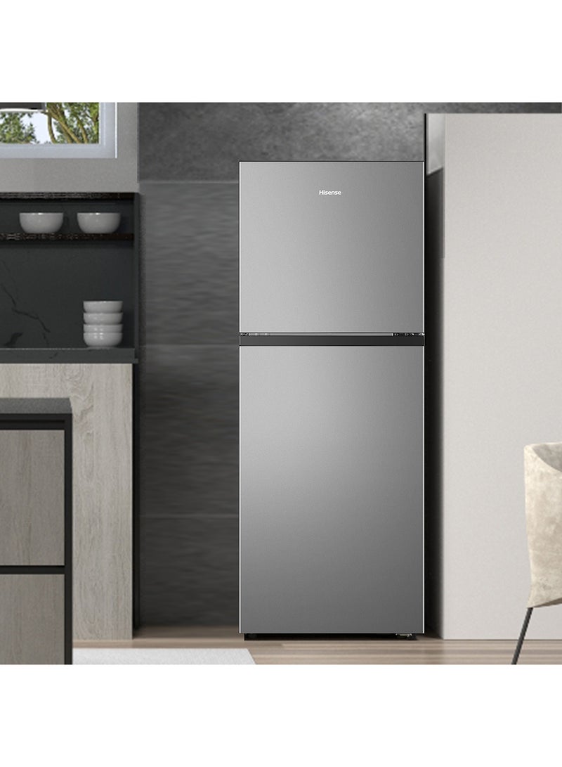 Hisense Gross 265L/Net 203L Top Mount Refrigerator Fridge RT3N264NAI, Deodorizing Filter, 2L Bottle Balcony, Total No Frost, One Line Handle Design, Inverter RT3N264NAI Silver - Image 5