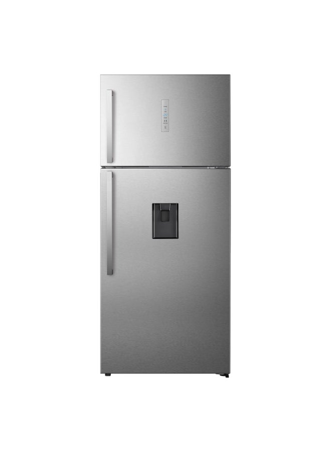 Hisense 729L Gross /548L Net Capacity Top Mount Refrigerator with LED Touch Control, Water Dispenser (2023 Version), Rcessed Handle RT3N729NMI Silver - Image 1