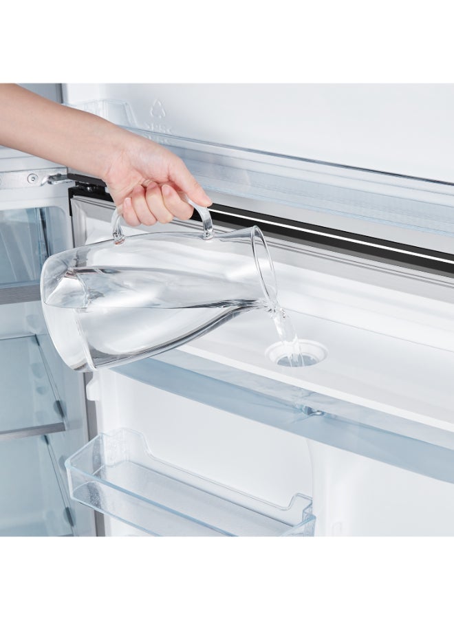 Hisense 729L Gross /548L Net Capacity Top Mount Refrigerator with LED Touch Control, Water Dispenser (2023 Version), Rcessed Handle RT3N729NMI Silver - Image 5