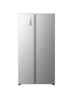 Hisense 670L Gross / 550L Net Capacity Side By Side Refrigerator, Total No Frost, Inverter, Multi Air Flow Super Cool RS3P725NAI Silver  - Image 1