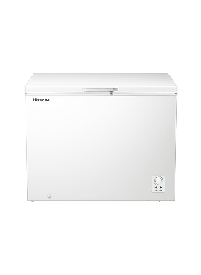 هايسنس 190 لتر سعة إجمالية/ 136 فريزر صندوقي مع باب زجاجي داخلي، إضاءة LED، تحكم ميكانيكي في درجة الحرارة - Image 2