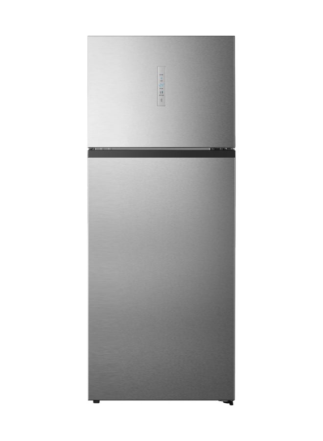 Hisense 599L Gross/ 466L Net Capacity  Top-mount Refrigerator, Inverter Technology,Total  No frost, recessed handle RT3N599NAI Silver - Image 2