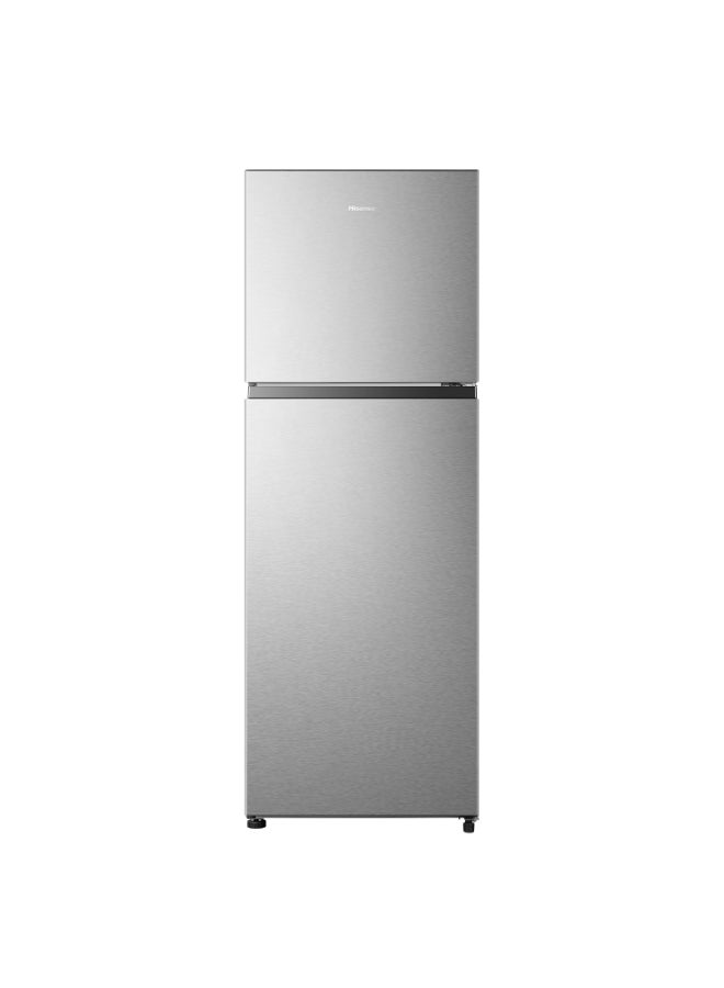 Hisense 418L Gross/326L Net Capacity ,Top-mount Refrigerator , With Inverter Technology,Right open,  Total No frost With recessed handle RT3N418NAI Silver - Image 1