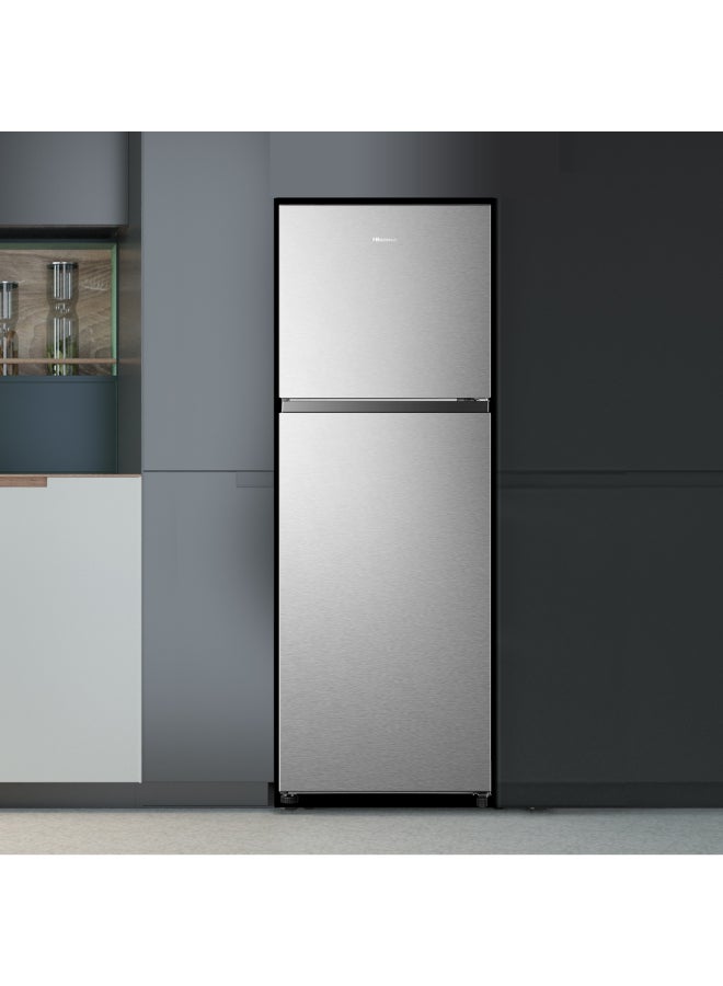 هايسنس 418 لتر سعة إجمالية/326 لتر سعة صافية، ثلاجة علوية، بتقنية العاكس، فتح من اليمين، بدون تجميد كلي مع مقبض مدمج - Image 5