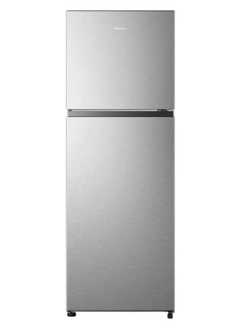 Hisense 418L Gross/326L Net Capacity ,Top-mount Refrigerator , With Inverter Technology,Right open,  Total No frost With recessed handle RT3N418NAI Silver - Image 1