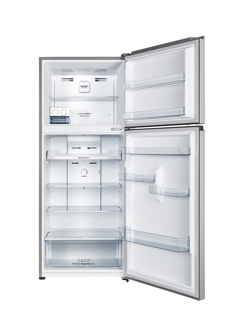 Hisense 545L Gross/ 424L Net Capacity Top-mount Refrigerator , With Inverter Technology, Total No frost With recessed handle RT3N545NAI Silver  - Image 2