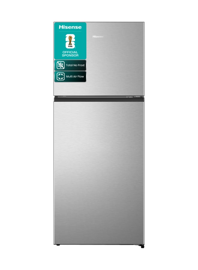 Hisense 545L Gross/ 424L Net Capacity Top-mount Refrigerator , With Inverter Technology, Total No frost With recessed handle RT3N545NAI Silver - Image 1