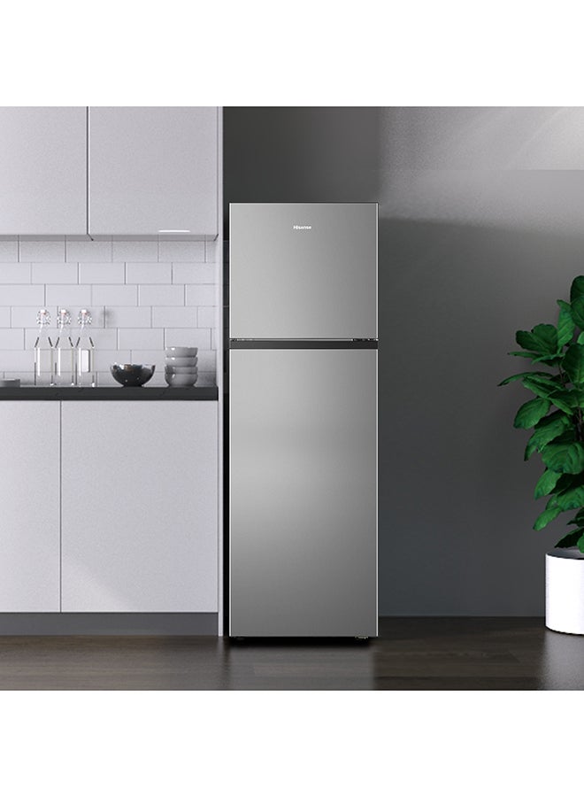 Hisense 328L Gross/251 Net Capacity Top-mount Refrigerator  , Right open, Total No frost, Recessed handle RT3N328NAI Silver - Image 5