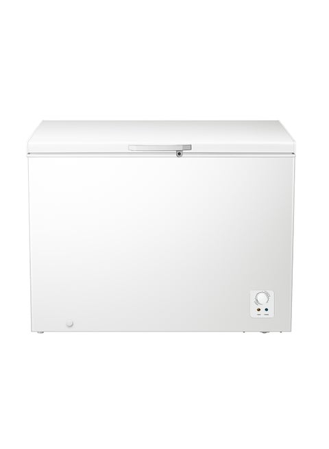 400L Gross Capacity/286L Net Capacity Chest Freezer with inner glass door,LED Lighting,Mechanical Temperature control 2.04 kW FC-40DT4SAW2 White