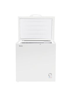 هايسنس 330L Gross Capacity/240L Net Capacity Chest Freezer with inner glass door,LED Lighting,Mechanical Temperature control 0.07 kW FC-33DT4SAW2 White  - Image 1