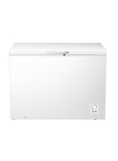 هايسنس 330L Gross Capacity/240L Net Capacity Chest Freezer with inner glass door,LED Lighting,Mechanical Temperature control 0.07 kW FC-33DT4SAW2 White  - Image 2