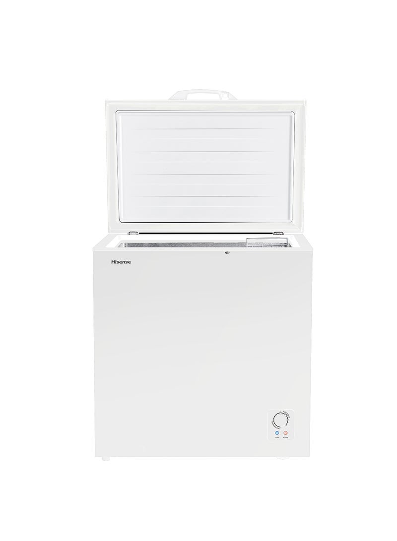 Hisense - 260L Gross Capacity /189L Net Capacity Chest Freezer with inner glass door,LED Lighting,Mechanical Temperature control 0.07 kW FC-26DT4SAW2 White - Image 1
