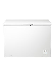 هايسنس 260L Gross Capacity /189L Net Capacity Chest Freezer with inner glass door,LED Lighting,Mechanical Temperature control 0.07 kW FC-26DT4SAW2 White  - Image 2