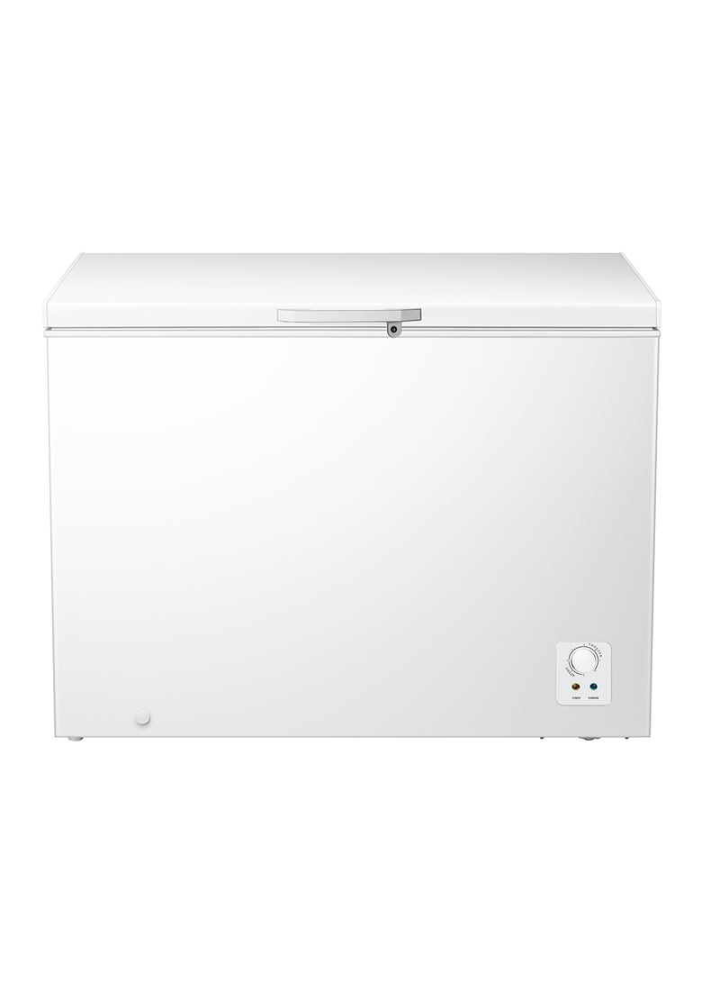 Hisense - 260L Gross Capacity /189L Net Capacity Chest Freezer with inner glass door,LED Lighting,Mechanical Temperature control 0.07 kW FC-26DT4SAW2 White - Image 1