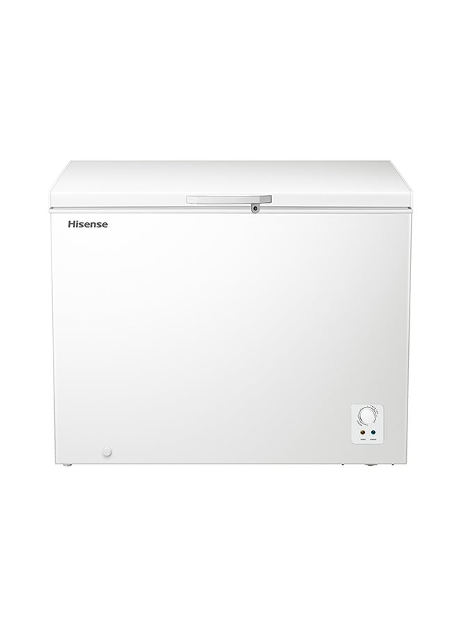 هايسنس ثلاجة تجميد سعة إجمالية 260 لتر / سعة صافية 189 لتر مع باب زجاجي داخلي، إضاءة LED، تحكم ميكانيكي في درجة الحرارة - Image 2