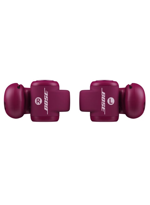 Ultra Open Earbuds with OpenAudio Technology, Open Ear Wireless Earbuds Deep Plum