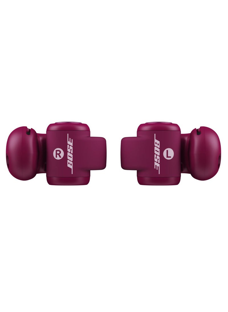 BOSE - Ultra Open Earbuds with OpenAudio Technology, Open Ear Wireless Earbuds Deep Plum - Image 1