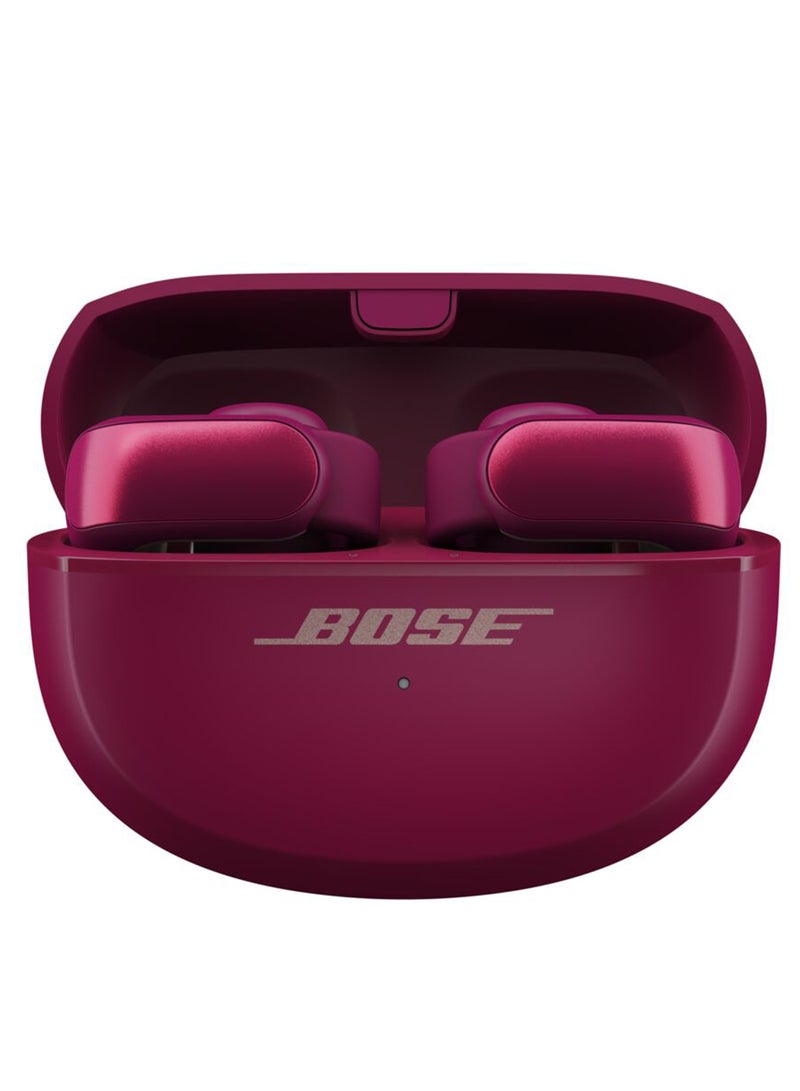 BOSE - Ultra Open Earbuds with OpenAudio Technology, Open Ear Wireless Earbuds Deep Plum - Image 1