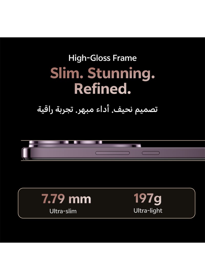 vivo - V50 Lite AI 5G Dual SIM Phantom Black 12GB RAM 256GB - Middle East Version - Image 1