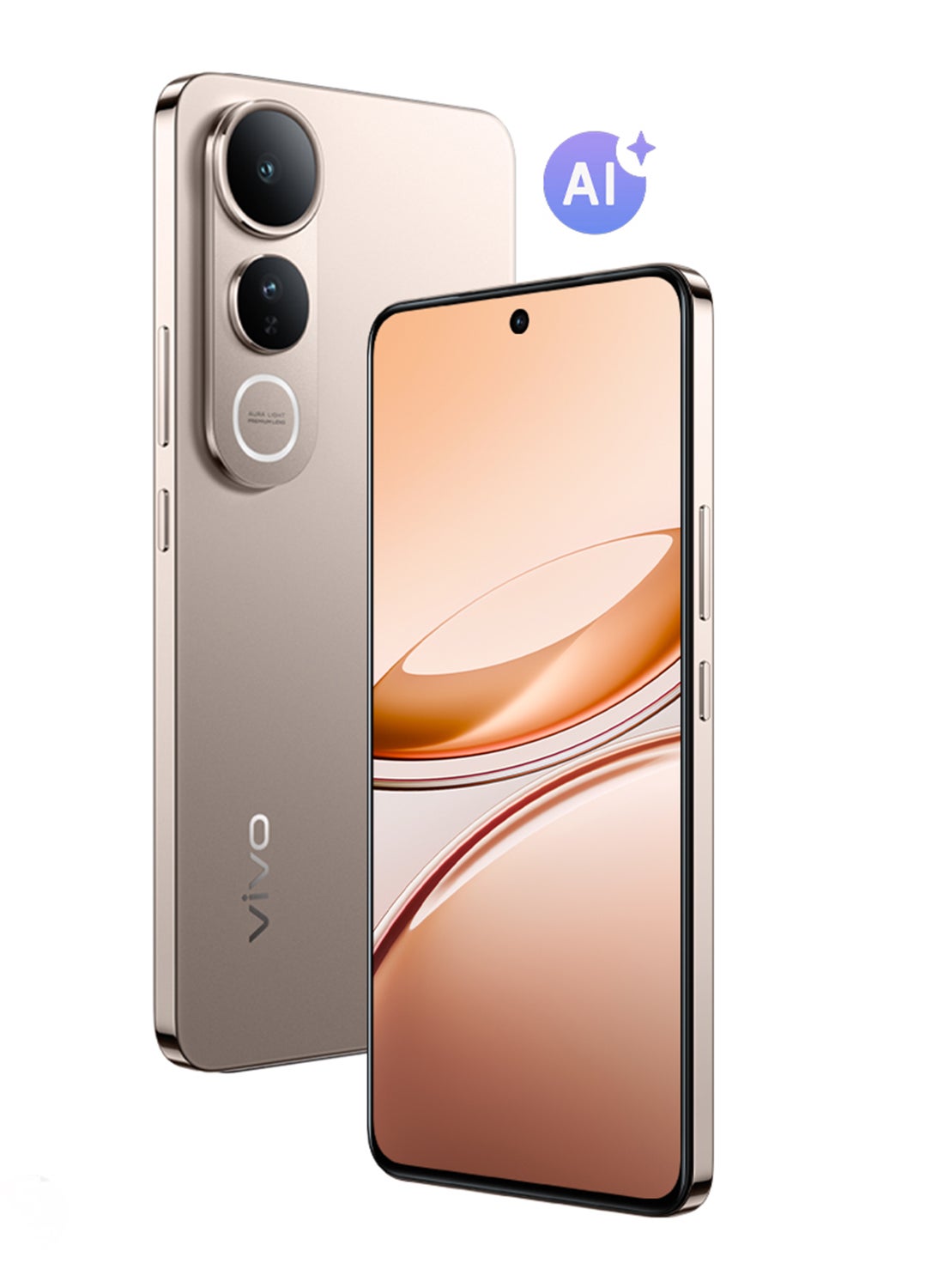 V50 Lite AI 5G Dual SIM Gold 12GB RAM 256GB - Middle East Version