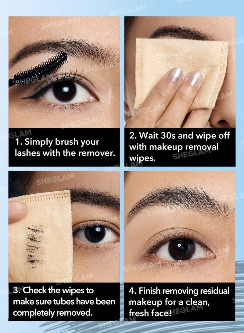 SHEGLAM - Clean Queen Mascara Remover White - Image 1