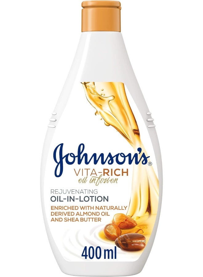 Johnson & Johnson Vita-Rich Oil-In-Lotion Rejuvenating 400 mlml - Image 1