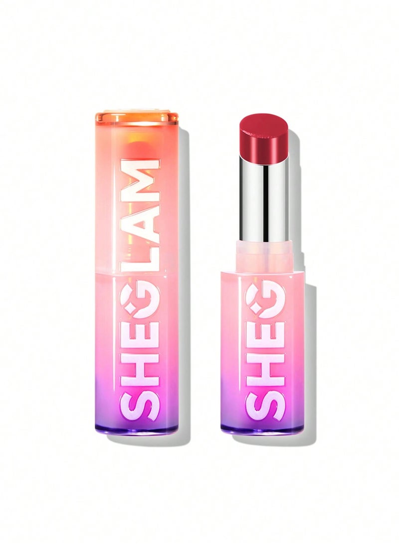 SHEGLAM - Mirror Kiss High-Shine Lipstick A Bold Plan - Image 1