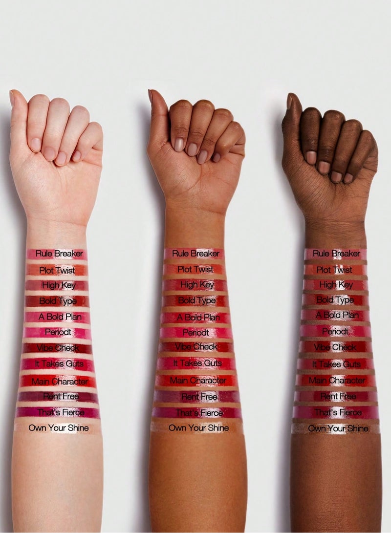 SHEGLAM - Mirror Kiss High-Shine Lipstick A Bold Plan - Image 1