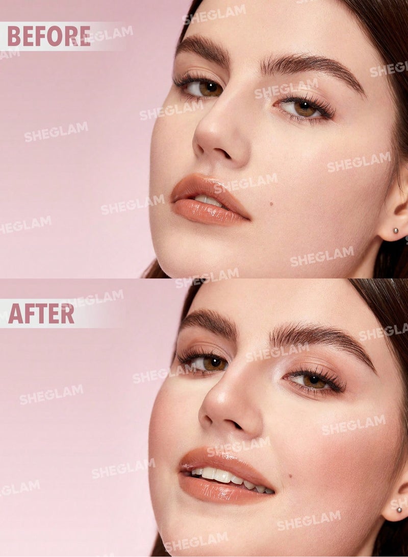 SHEGLAM Fine Line 2-In-1 Nose Contour & Highlight Pen Buff - Image 2