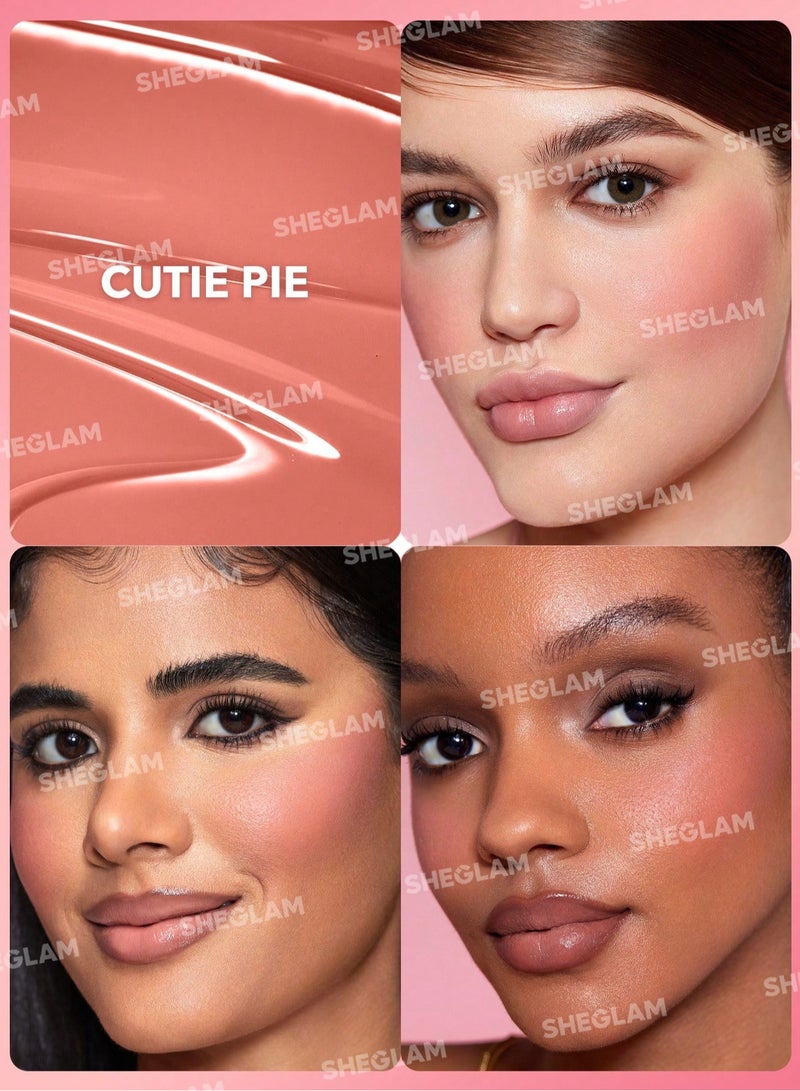 SHEGLAM - Color Bloom Liquid Blush Cutie Pie - Image 1