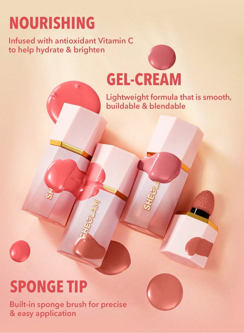 SHEGLAM - Color Bloom Liquid Blush Cutie Pie - Image 1