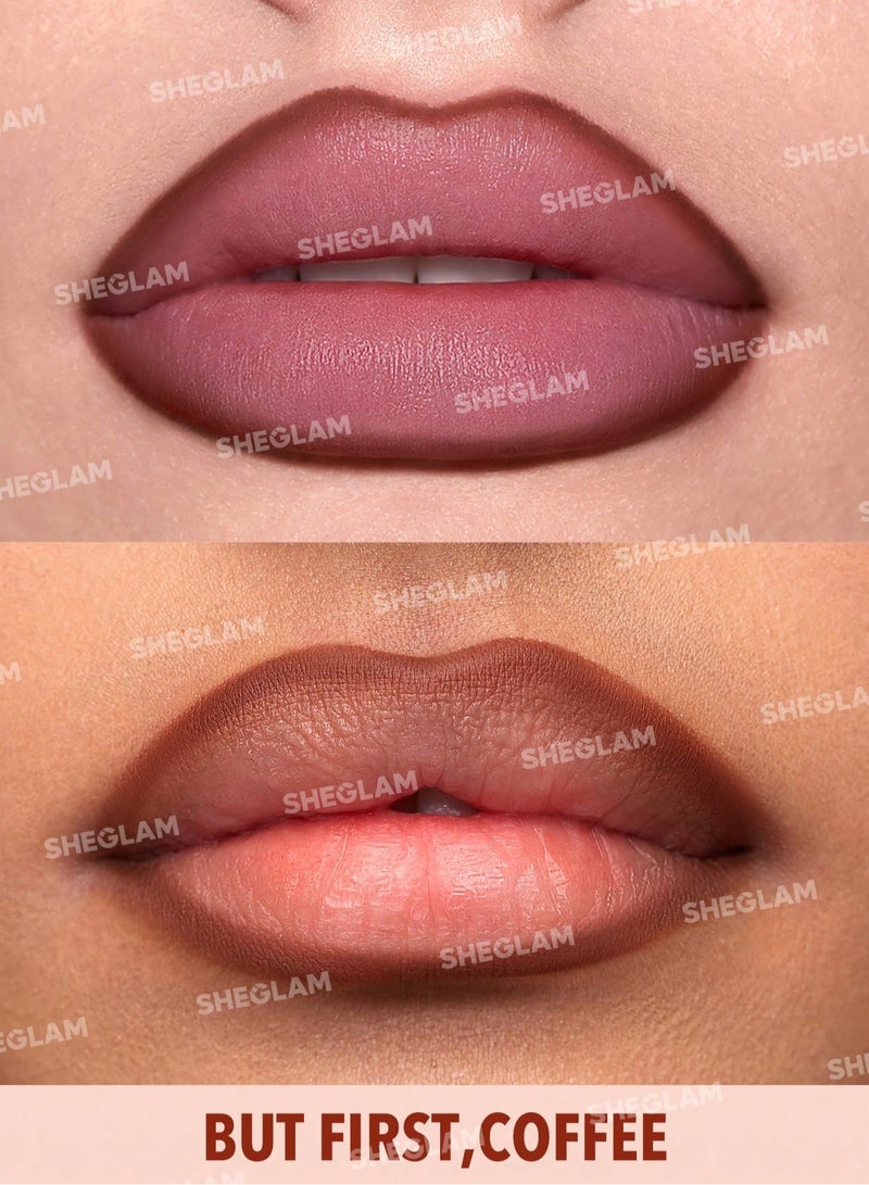 شيجلام - Lip Facts Lip Liner But First, Coffee - Image 1