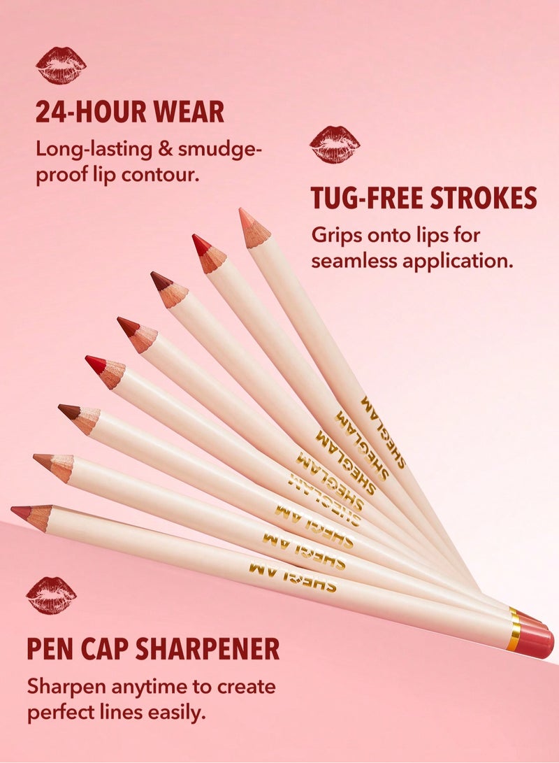 شيجلام - Lip Facts Lip Liner But First, Coffee - Image 1