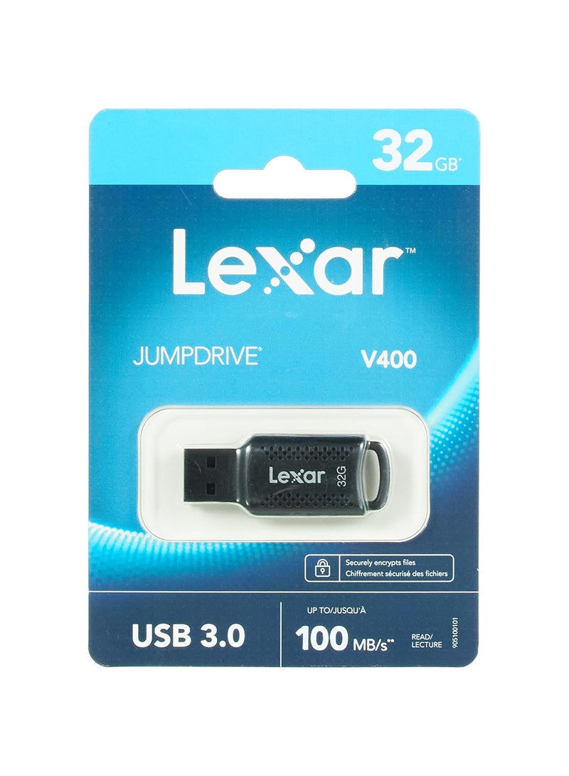 Lexar 32GB JumpDrive® V400 USB 3.0 Flash Drive, up to 100MB/s read 32 GB  - Image 1