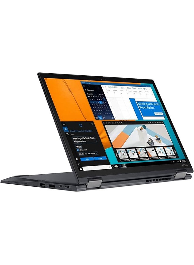 Renewed - ThinkPad X13 Yoga Gen 2 Laptop With 13.3-Inch Full HD Display, Core i5-1135G7 Processor/11th Gen/Quad Core/8GB RAM/512GB SSD/Intel Iris XE Graphics/Windows 10 Pro English Black